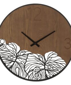 ORLOGIO DA MURO WOOD/LEAF CM  60X2