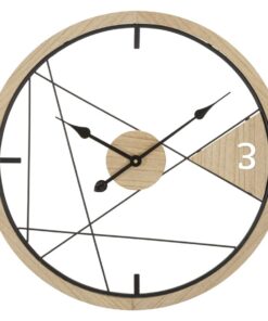 OROLOGIO DA MURO GEOMETRIC DESIGN CM  60X2,5