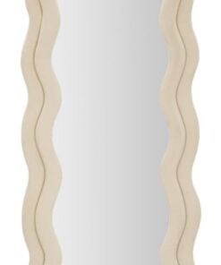 SPECCHIO DA MURO MIKI VELLUTO CREMA CM 60X4X160