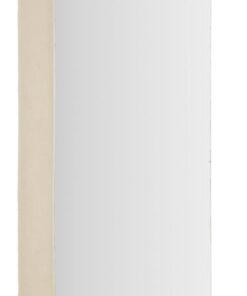 SPECCHIO DA MURO CHANTAL VELLUTO CREMA CM 60X7X160
