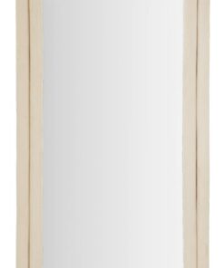 SPECCHIO DA MURO CLOE VELLUTO CREMA CM 60X4X160