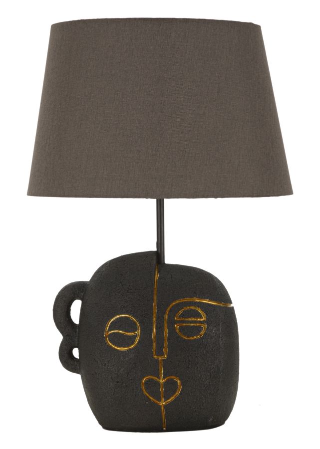 LAMPADA DA TAVOLO TRIBAL -A- CM 30,5X46