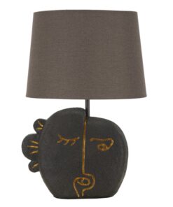 LAMPADA DA TAVOLO TRIBAL -B- CM  27,5X39,5