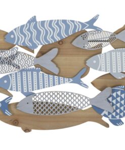 PANNELLO DA MURO FISH SEA CM 91X3X33,5