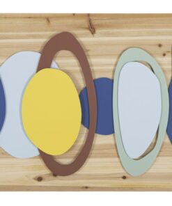 PANNELLO DA MURO WOOD COLOR CM 80X2,5X50