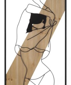 PANNELLO DA MURO STRIP -A- FERRO E WOOD CM 50X2X90