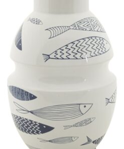 VASO CERAMICA FISH CM  21X31