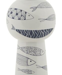VASO CERAMICA FISH TALL CM  14X38,5