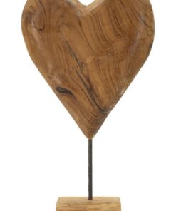 SCULTURA DOBU IN TEAK RICICLATO CM 25X12X45 (PEZZI UNICI - NON RIP. IN SERIE)