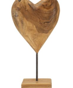 SCULTURA DOBU IN TEAK RICICLATO CM 20X12X37 (PEZZI UNICI - NON RIP. IN SERIE)