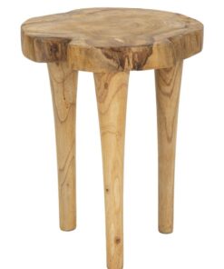 SGABELLO KURSI IN TEAK RICICLATO CM  35X45 (PEZZI UNICI - NON RIP. IN SERIE)