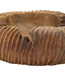S/TASCHE GARIT IN TEAK RIC. CM 37X40X16 (PEZZI UNICI - NON RIP. IN SERIE)
