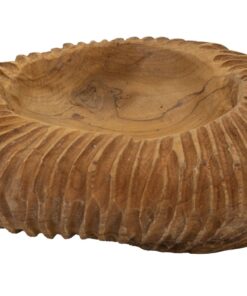 S/TASCHE GARIT IN TEAK RICICLATO CM  32X11 (PEZZI UNICI - NON RIP. IN SERIE)