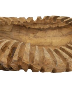 S/TASCHE GERIS IN TEAK RICICLATO CM  35X7 (PEZZI UNICI - NON RIP. IN SERIE)