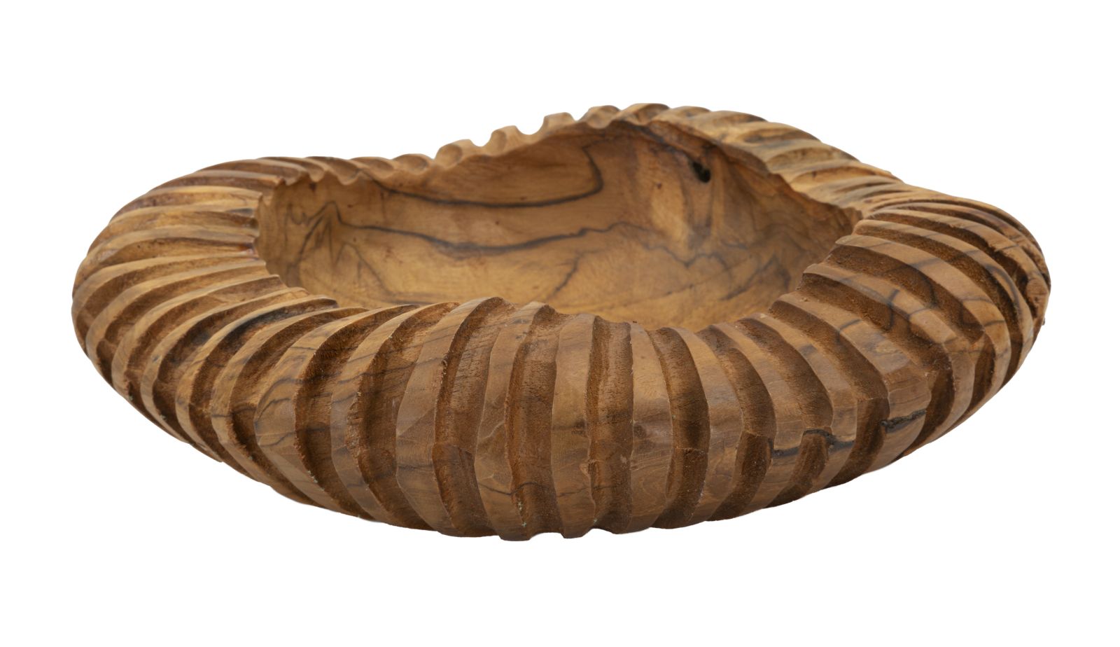 S/TASCHE GERIS IN TEAK RICICLATO CM 29X7 (PEZZI UNICI - NON RIP. IN SERIE)