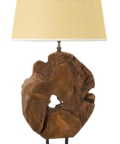 LAMPADA TEAK DA TAVOLO KEPALA CM  35X69
