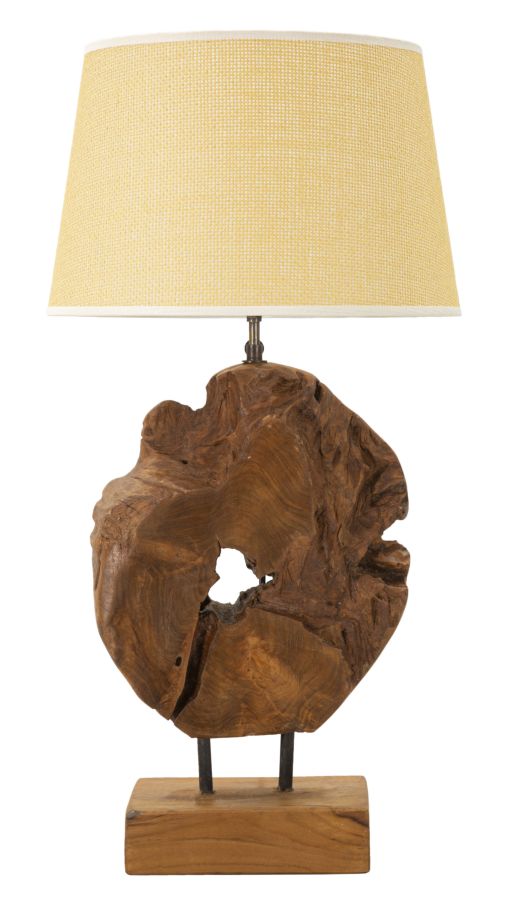 LAMPADA TEAK DA TAVOLO KEPALA CM 35X69