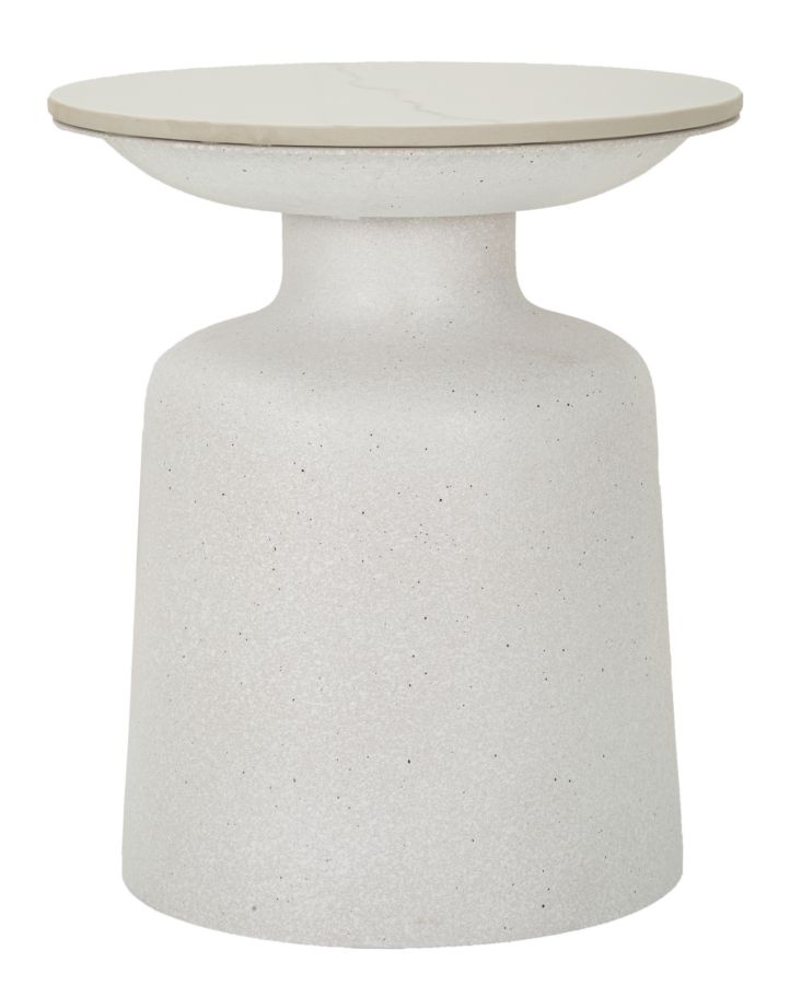 TAVOLINETTO WHITE FUSH CM 40X47