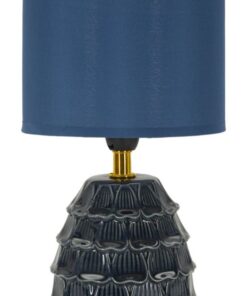 LAMPADA DA COMODINO PIGNY BLU CM  15X30,5