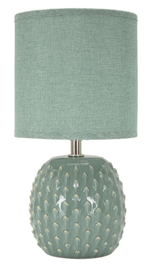 LAMPADA DA COMODINO PONTUS TURCHESE CM 14X27