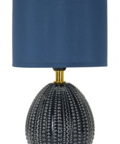 LAMPADA DA COMODINO FLAVI BLU CM  15X30,5