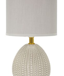 LAMPADA DA COMODINO FLAVI GRIGIA CM  15X30,5