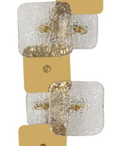 LAMPADA DA MURO GLASSY CM 24X13X76