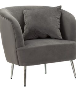 POLTRONA SILVERY C/CUSCINO CM 73X66X78