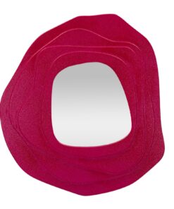 SPECCHIO DA MURO DALIA FUXIA CM 90X4X97