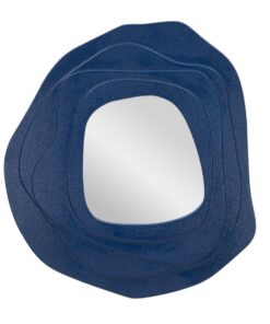 SPECCHIO DA MURO DALIA BLU CM 90X4X97