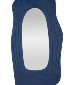 SPECCHIO DA MURO DAFNE BLU CM 90X4X165