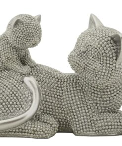 GATTO SPARKY CON CUCCIOLO CM 19X9X13