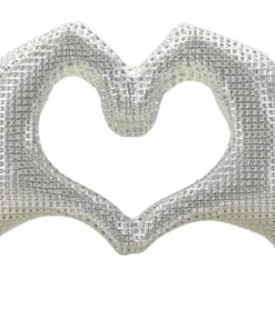 SCULTURA LOVER SILVER CM 25X7,5X13,5