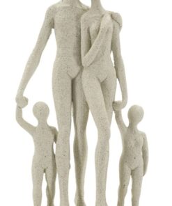 STATUETTA FAMILY STONS CM 16X8X30,5