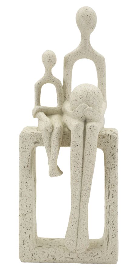 STATUETTA MATERNITA' STONS CM 10X7,5X26