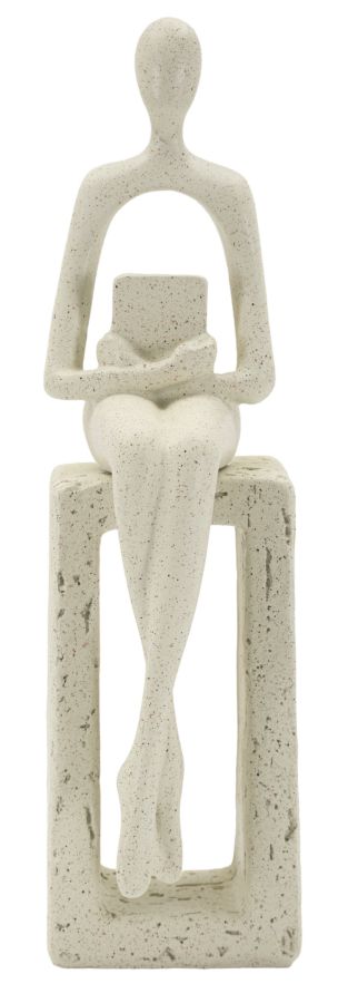 STATUETTA SINGLE STONS CM 8,5X6,5X24