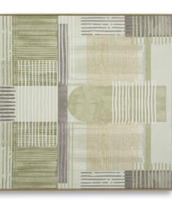 STAMPA DIPINTA SU TELA LIGNES C/CORNICE -A- CM 60X3X60