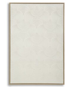 DIPINTO SU TELA SEMPLICITY C/CORNICE -A- CM 80X3,8X120