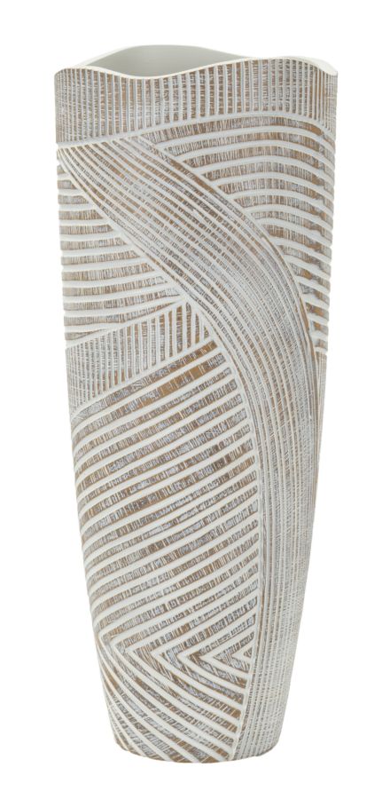 VASO RESINA WOODY CM 18X45