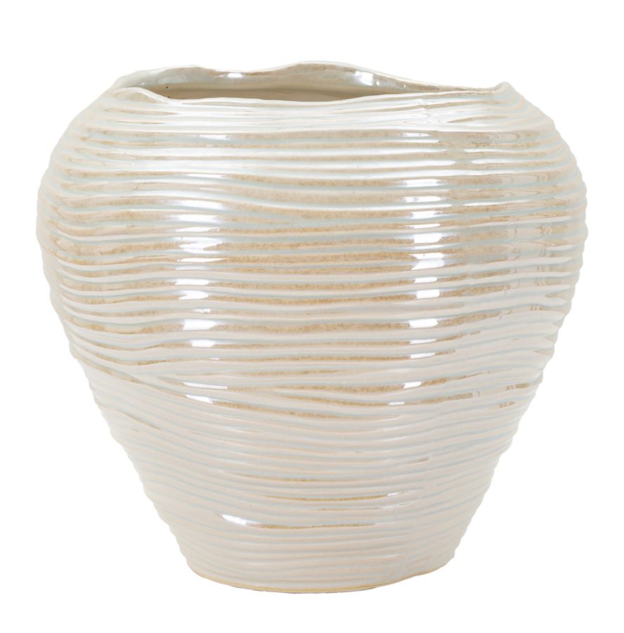 VASO PERLY ROUND CM 27X24
