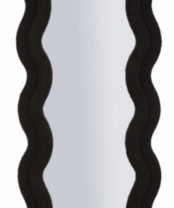 SPECCHIO DA MURO TEDDY NERO CM 60X4X160 (MISURA SPECCHIO CM 39X137)