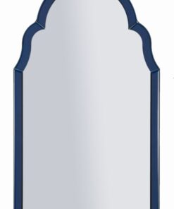 SPECCHIO DA MURO TANGERI BLU CM 47X1X80 (MISURA SPECCHIO CM 41X74)