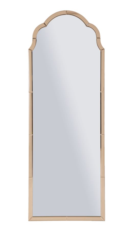 SPECCHIO DA MURO TANGERI ROSA CM 55X2X150 (MISURA SPECCHIO CM 49X144)