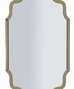 SPECCHIO DA MURO ISTANBUL ORO CM 60X1X90 (MISURA SPECCHIO CM 54X84,5)