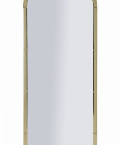 SPECCHIO DA MURO BAKU ORO CM 55X2X150 (MISURA SPECCHIO CM 49X144)