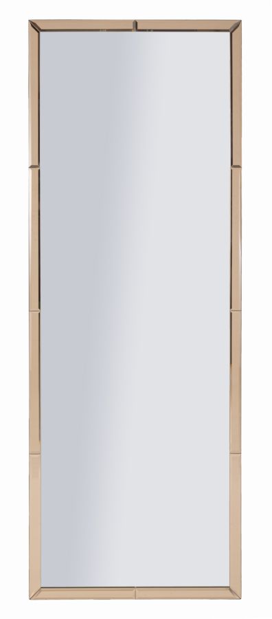SPECCHIO DA MURO BERLINO ROSA CM 55X2X150 (MISURA SPECCHIO CM 49X143,5)