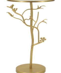 TAVOLINETTO BIRDS GLASS CM  38X60