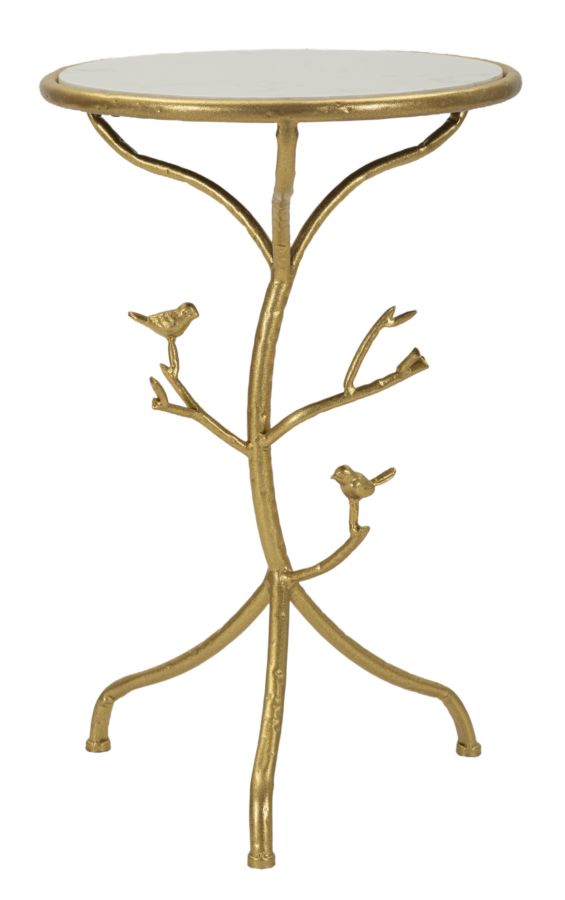 TAVOLINETTO BIRDS MARBLE CM 38X60