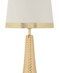 LAMPADA DA TAVOLO TOWER ORO CM  30X54