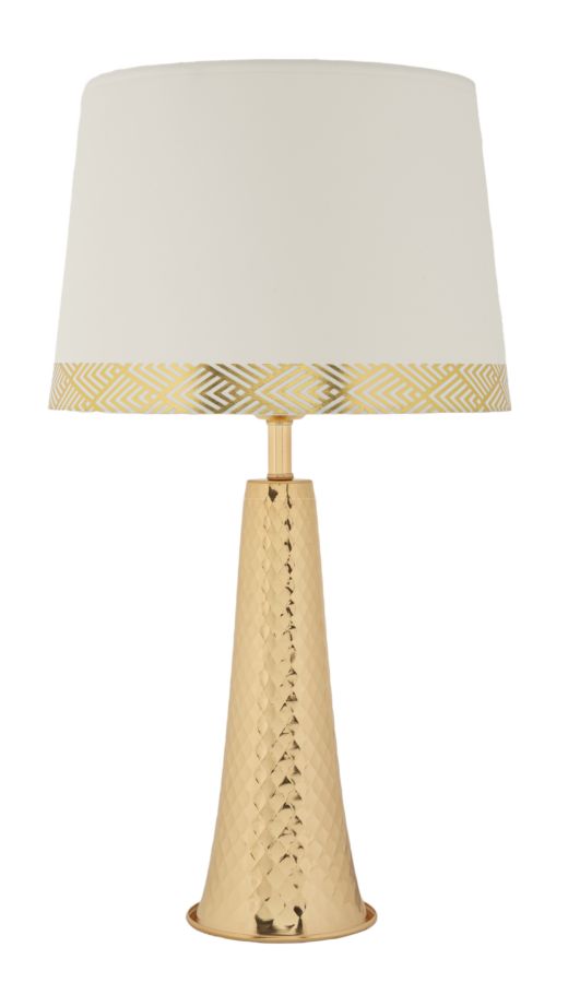 LAMPADA DA TAVOLO TOWER ORO CM 30X54